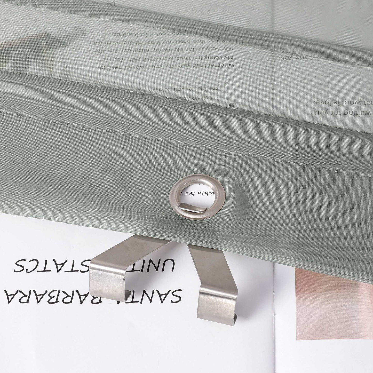 Rollos mit V-Haken halbtransparent lichtdurchlässig Unifarbe hochziehbar 1 Stück - Joyswahl