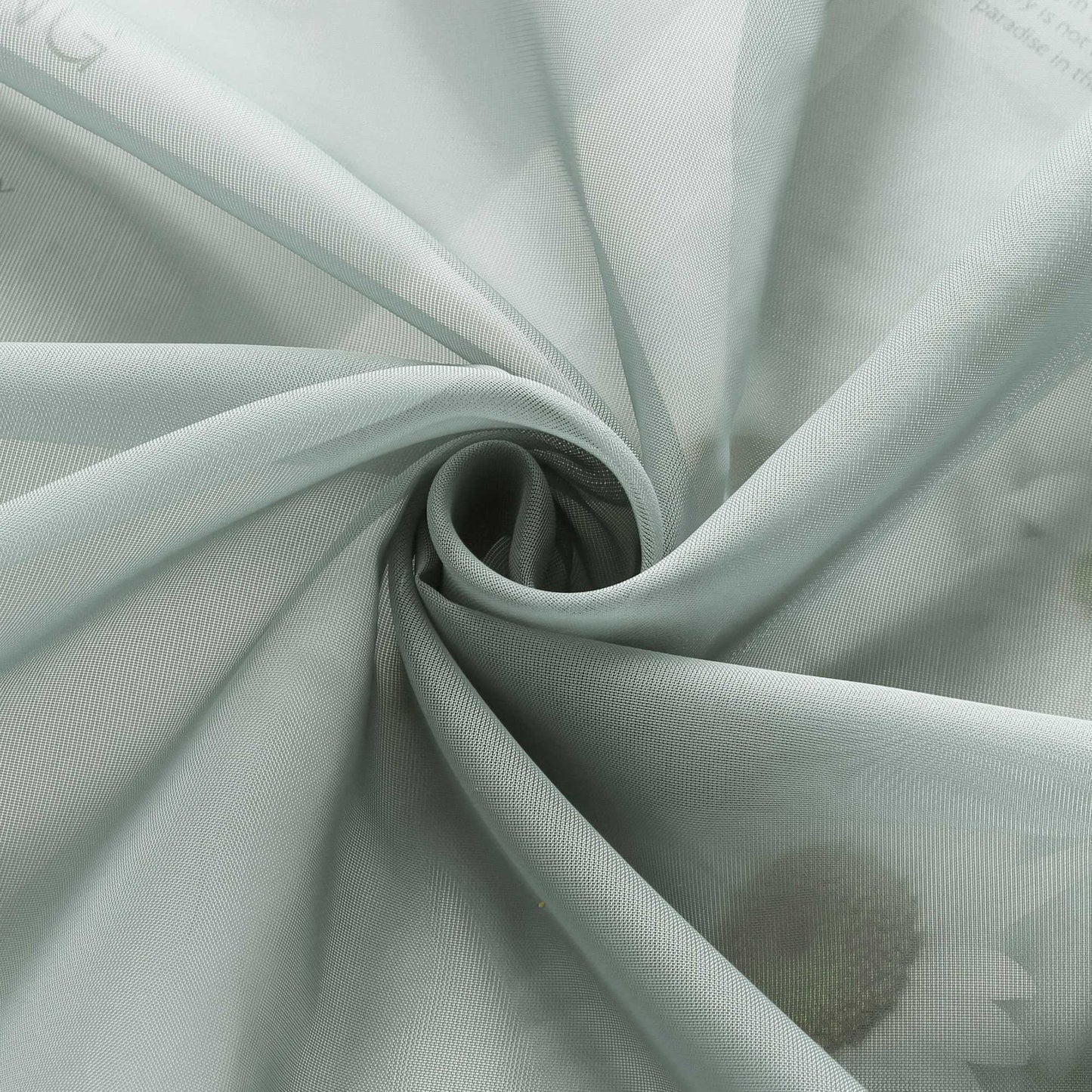 Vorhang aus Polyester unifarbe transparent leichte Schutzfunktion Klassische Vorhänge 1 stück - Joyswahl