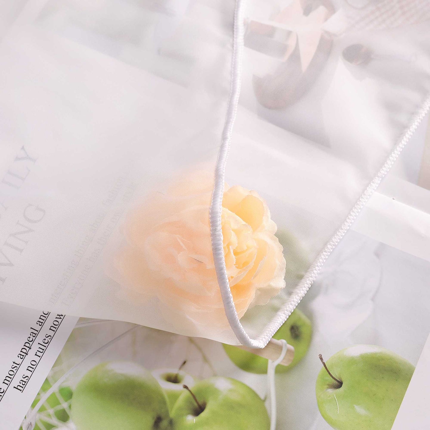 Vorhang aus Polyester unifarbe transparent leichte Schutzfunktion Klassische Vorhänge 1 stück - Joyswahl