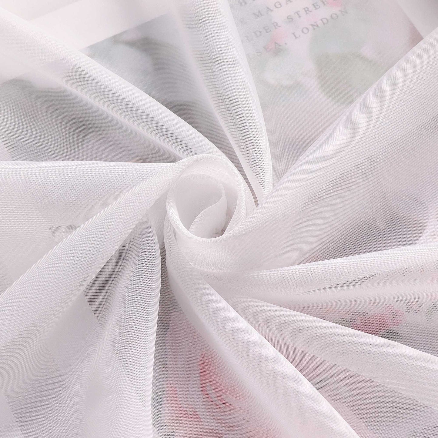 Vorhang aus Polyester unifarbe transparent leichte Schutzfunktion Klassische Vorhänge 1 stück - Joyswahl