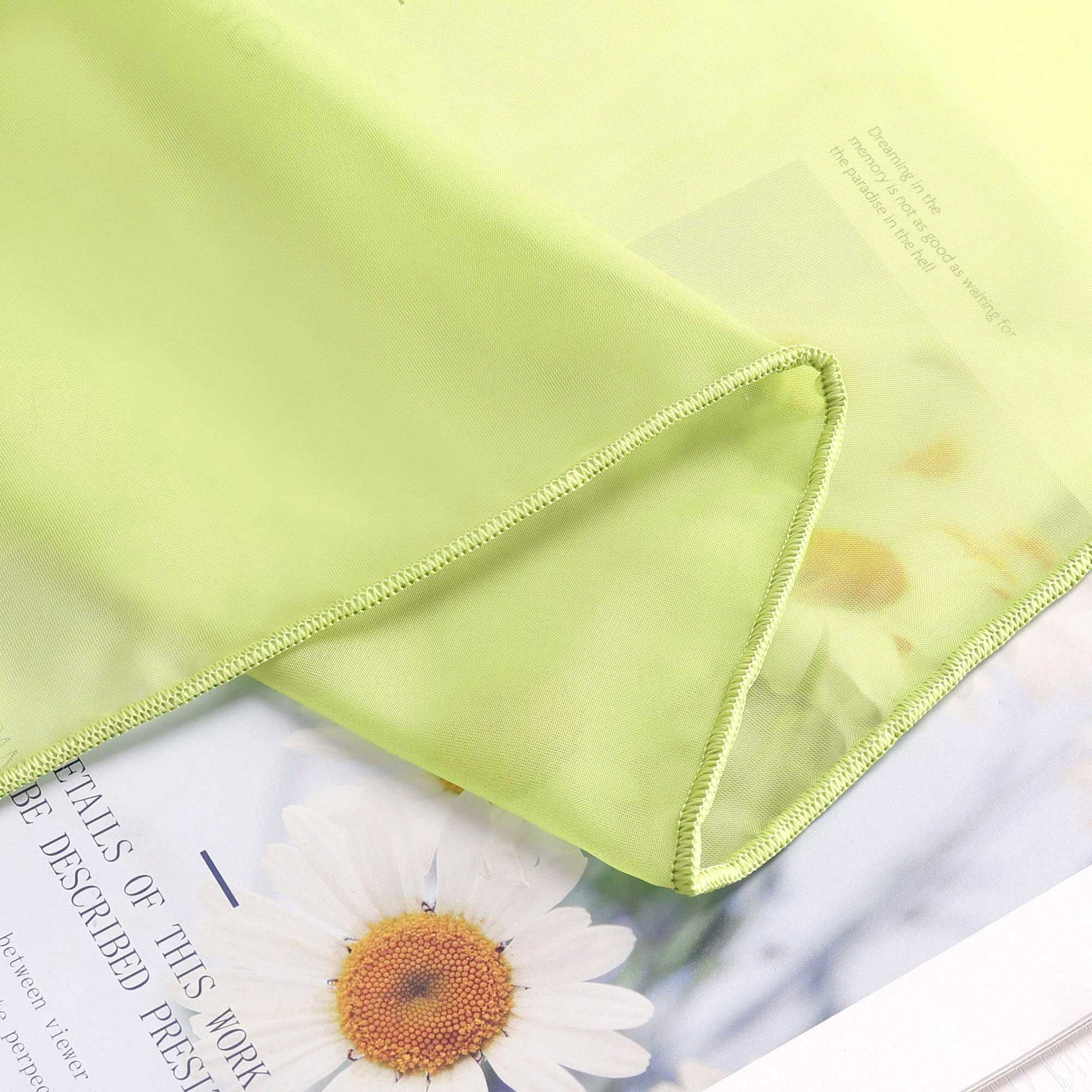 Vorhang aus Polyester unifarbe transparent leichte Schutzfunktion Klassische Vorhänge 1 stück - Joyswahl