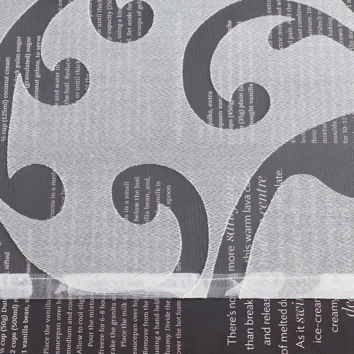 Scheibengardine Voile Bistrogardinen mit Schlaufen Modern Kurzgardine Ausbrenner Küche Kurzgardine Transparent - Joyswahl
