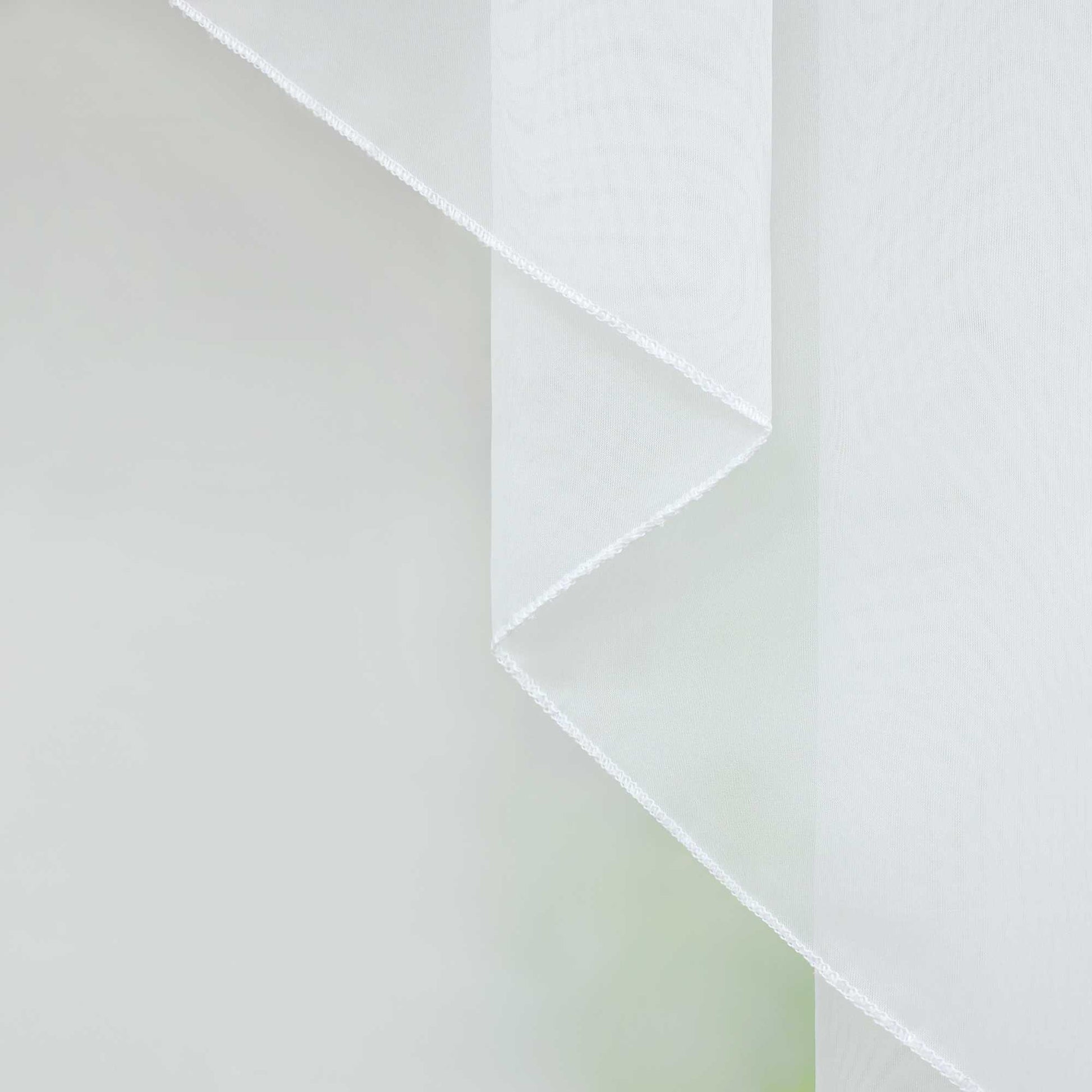 Scheibengardine Vorhangkopf Bistrogardine Doppelschichtige Küchengardinen mit Strukturdruck durch Tunnelzug Stangendurchzug - Joyswahl