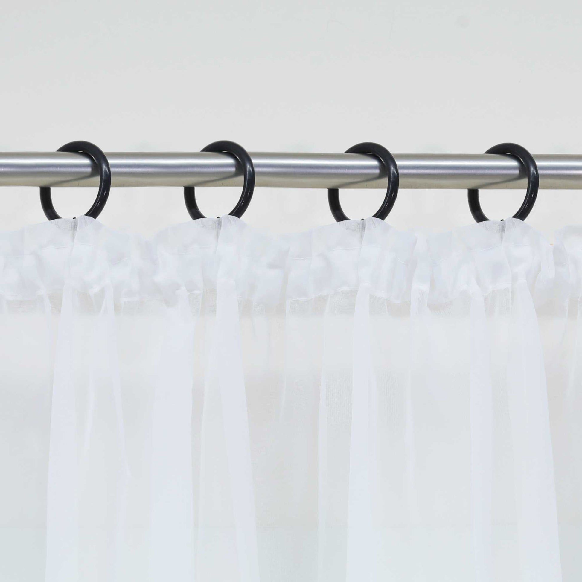 Multifunktionsgardine aus Polyester transparent Fensterdekoration 1 stück - Joyswahl