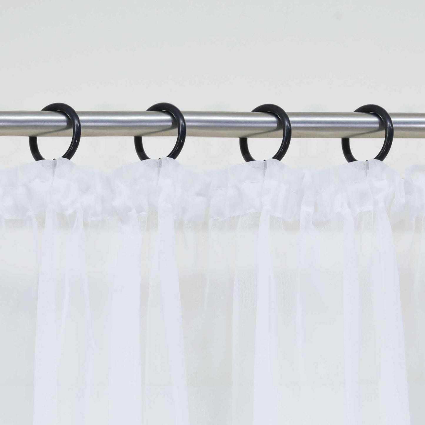 Multifunktionsgardine aus Polyester transparent Fensterdekoration 1 stück - Joyswahl