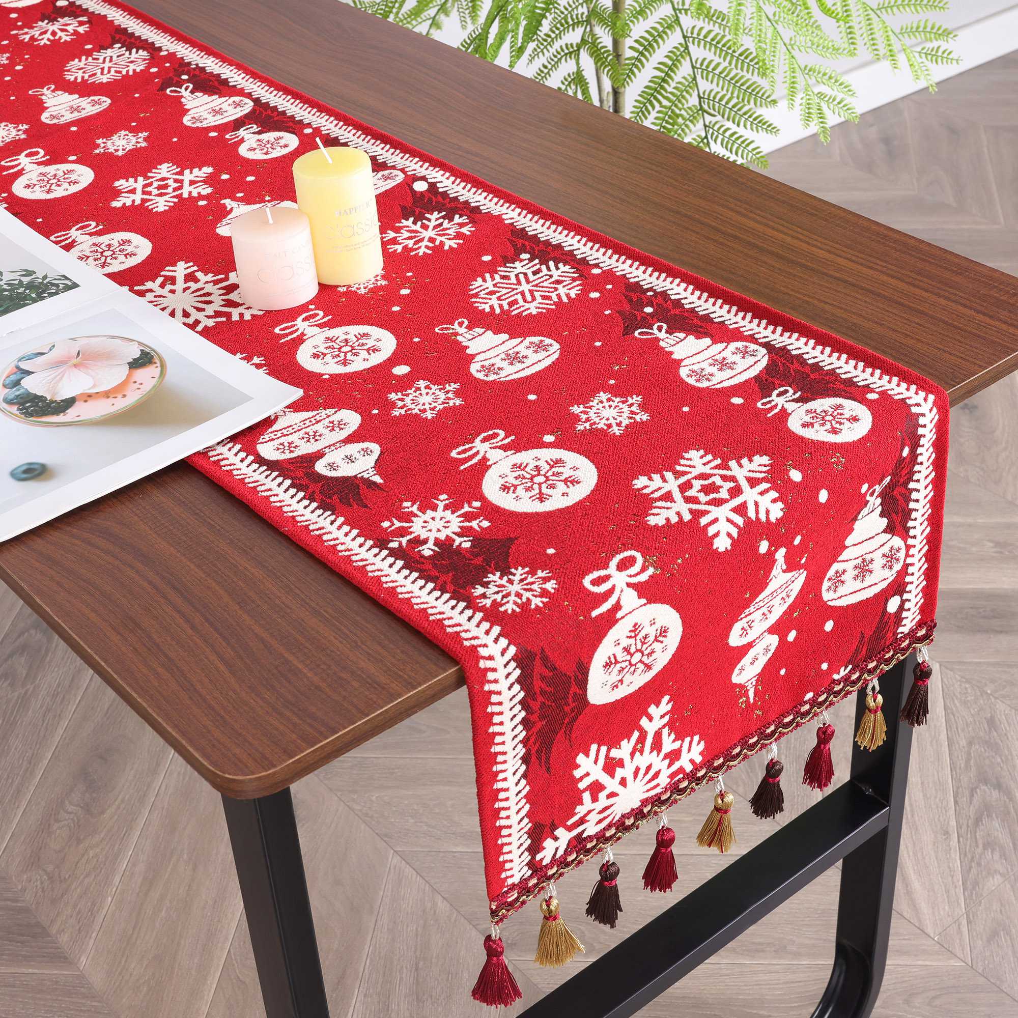 Festlicher Weihnachtstischläufer